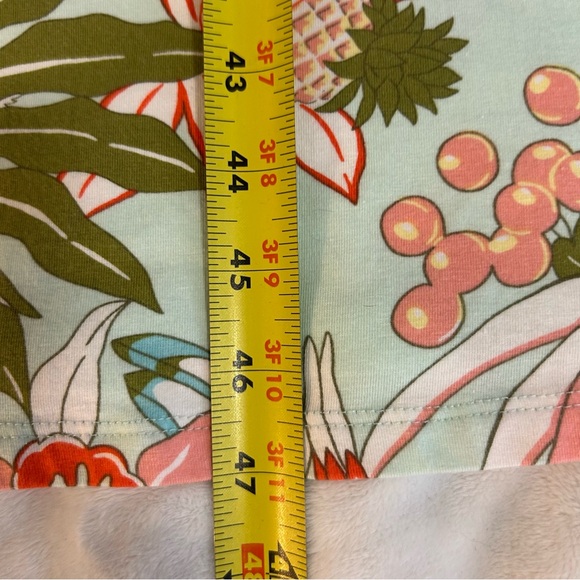 Talbots Floral Parrot Print Sleeveless Knit Maxi sz LP ResortWear Preppy Coastal - Picture 14 of 14